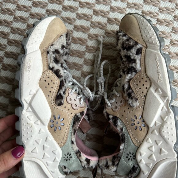 Anthropologie Cheetah Sneakers Size 8 - Picture 5 of 9